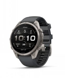 Garmin fenix 9 pro - 47mm titaani ja graphite/black -silikonihihna