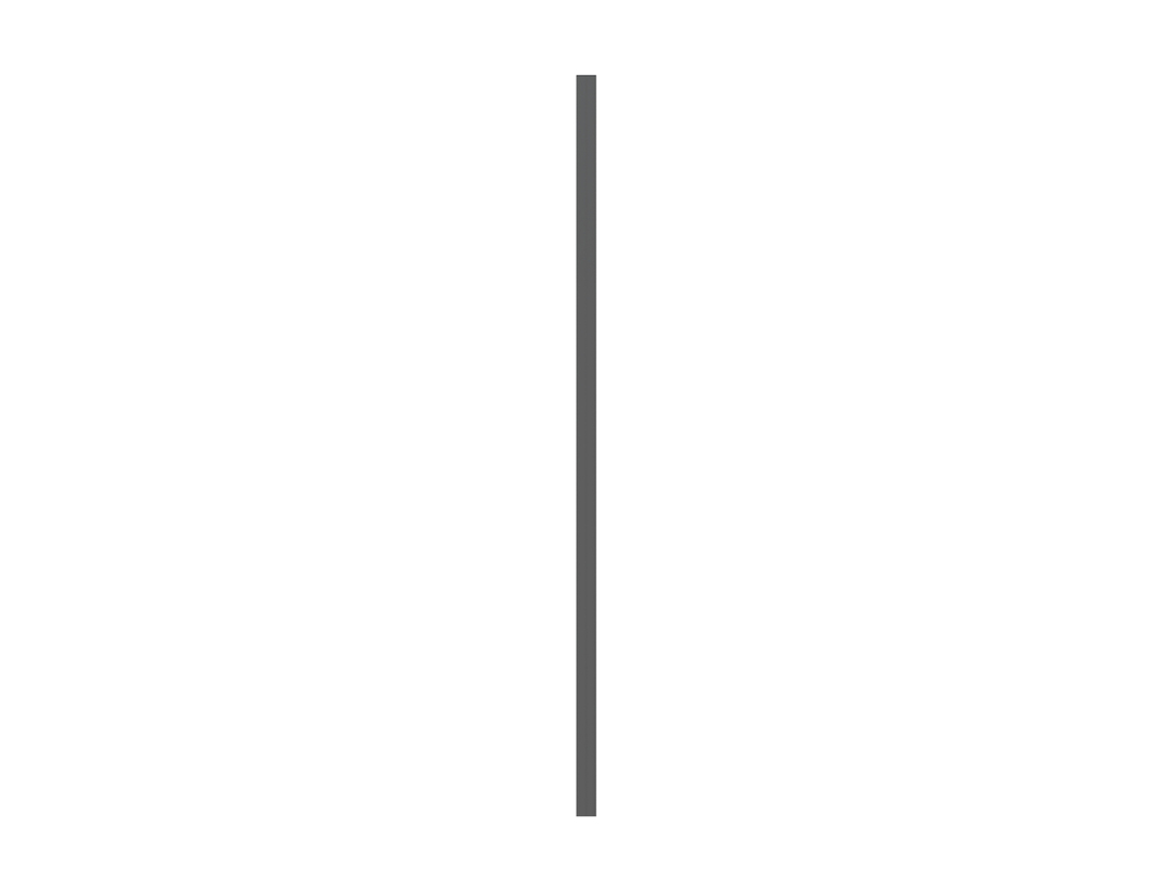 Multibrackets M PRO SERIES COLUMN 270CM mounting column A tall and narrow metallic mounting column, height 270 cm, neutral gray color.