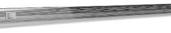 Long, narrow silver-colored LED light with a metal housing, lightweight and compact design.