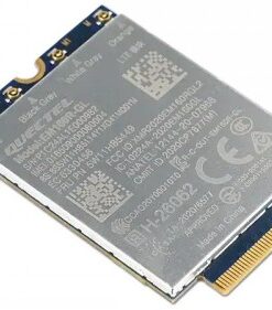 Lenovo Quectel EM160R-GL 4G LTE-A M.2 network card Lenovo Quectel EM160R-GL 4G LTE-A M.2 network card, a small rectangular component with connectors.