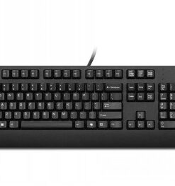 Lenovo Preferred II Pro USB keyboard with Nordic layout Black Lenovo Preferred II Pro USB keyboard with Nordic layout, keycaps with white markings.