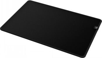 HyperX Pulsefire Mat - medium-sized gaming mouse pad Black medium-sized gaming mouse pad with a soft surface and a HyperX logo in the corner.