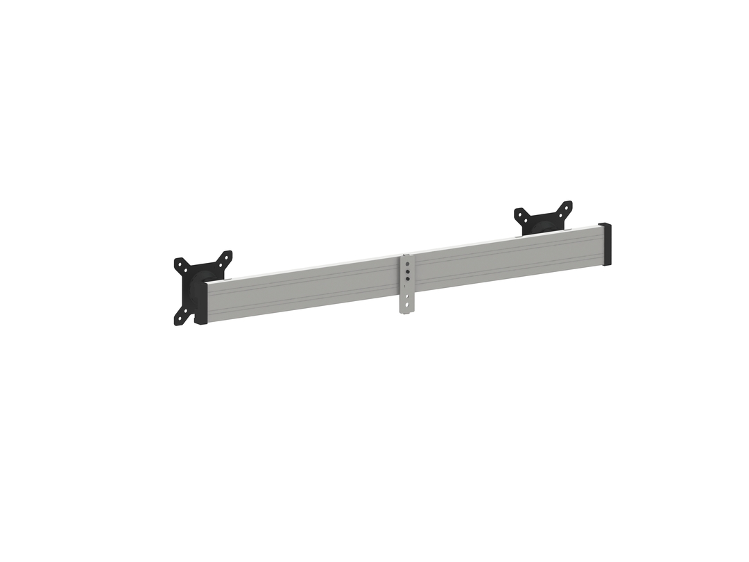 Multibrackets M Public Display Stand wall mount for 15-32 inch monitors Silver, adjustable display stand for dual monitor wall mount, suitable for 15-32 inch monitors.