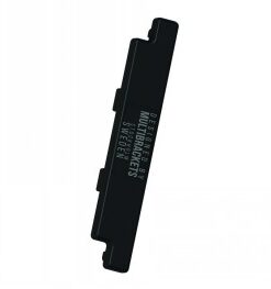 A black end cap from the Multibrackets MB PRO SERIES, rectangular design.