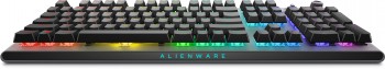 Dell Alienware AW920K gaming keyboard with RGB lighting Black Dell Alienware AW920K gaming keyboard with RGB lighting and low profile.