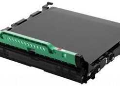 Black and green Brother BU-220CL transfer belt, rectangular, on a tabletop.