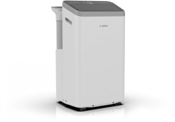 White Bosch Cool 4000 portable cooler, rectangular design with a black control panel on top.