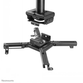Neomounts By Newstar black ceiling mount for projectors Black ceiling mount for projectors with adjustable arms and sturdy construction.