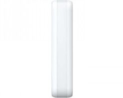 Hikvision AX PRO wireless PIR curtain detector, waterproof IP65 Elongated white wireless PIR curtain detector with a smooth surface and streamlined design.