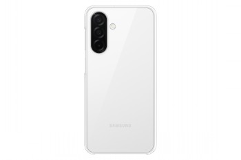 Samsung A26 Clear Case, transparent and lightweight Transparent Samsung A26 clear case, revealing the phone's rear camera and minimalist design.