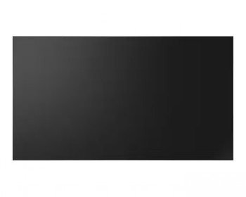 Samsung 130-inch All-in-One LED Monitor - Stylish and powerful solution Large black 130-inch LED monitor with a flat surface and minimalist design.