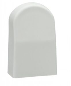 Schneider Electric ventilation valve Ø33mm, 2 pcs, IP40 White cylindrical ventilation valve with a rounded top and flat bottom.