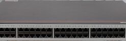 Gray 48-port Huawei network switch front view, red highlight line at the top.