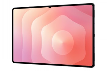 Samsung Galaxy Tab S11 Ultra WiFi 512 GB gray tablet Samsung Galaxy Tab S11 Ultra in gray, slim design and large display with a pink background.