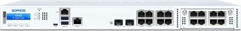 White Sophos XGS 2300 firewall, front panel with network ports and indicators.