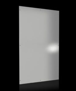 Rittal VX side panels 2200x600 mm, gray RAL7035 Gray metallic side panel, dimensions 2200x600 mm, slightly glossy surface with screw holes on the edges.